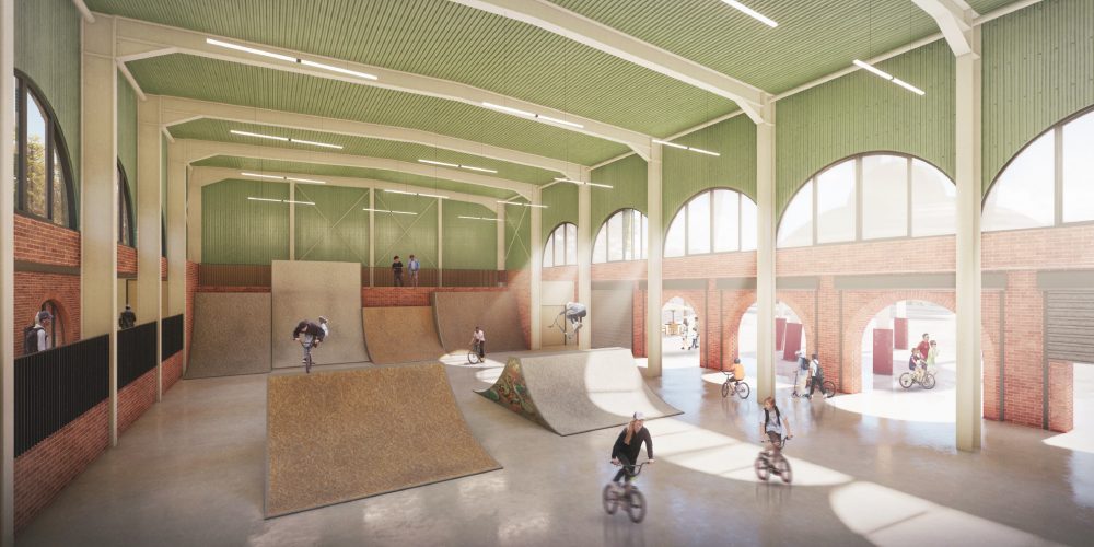 Southsea Skatepark Roof Project