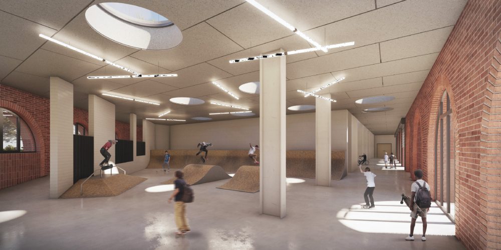 Southsea Skatepark Roof Project