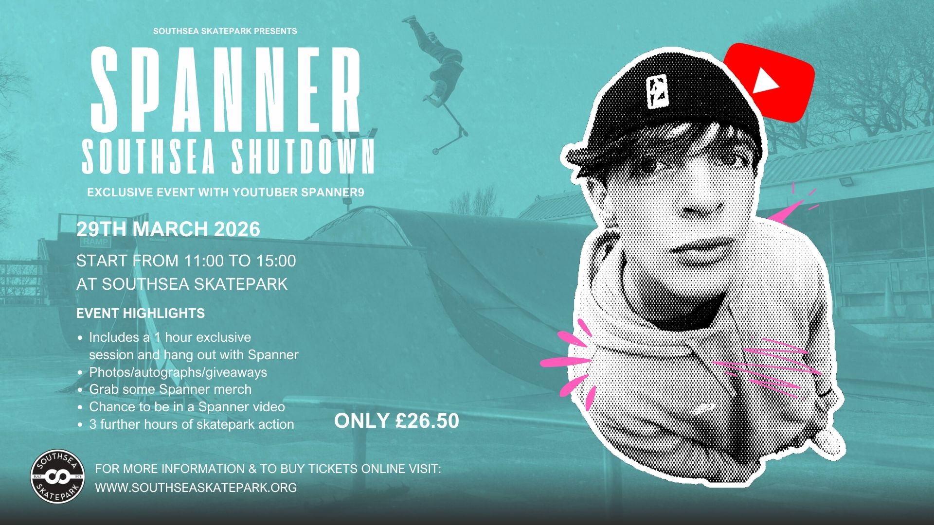 Spanner Southsea Shutdown