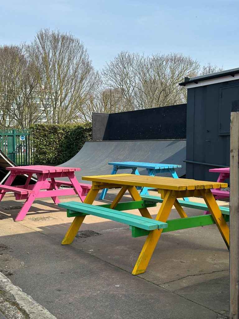 Benches with Victorious Festival and Yardboiz!