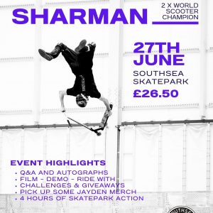 Jayden Sharman Event