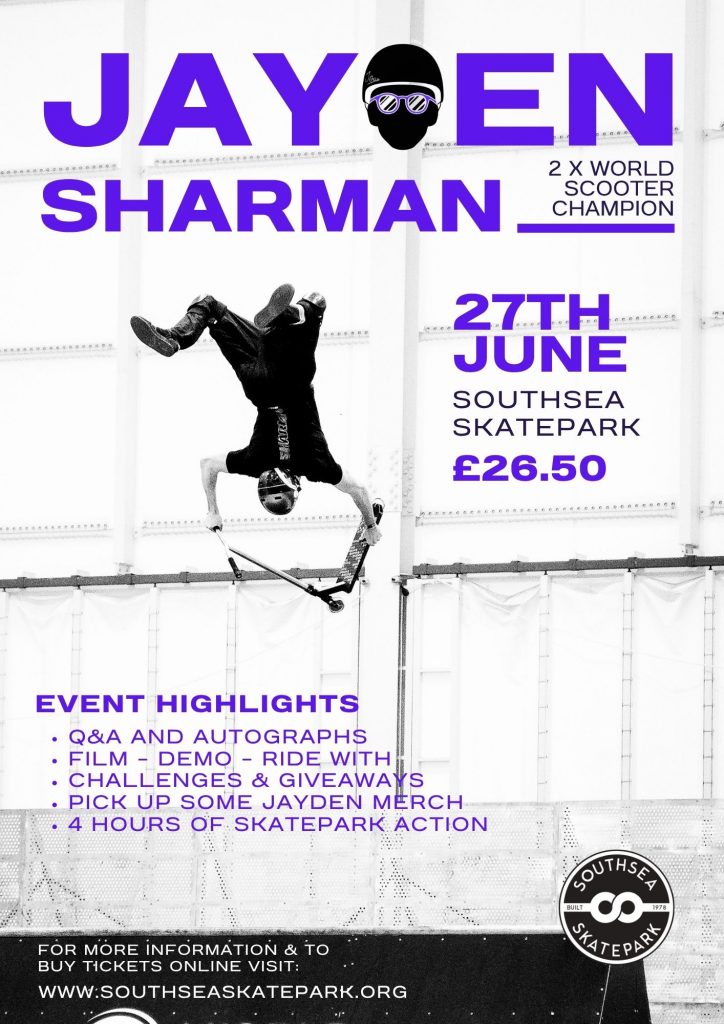 Jayden Sharman Event